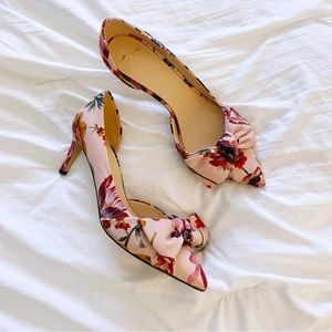 J. Crew Colette d’Orsay Pumps in Floral size 6.5